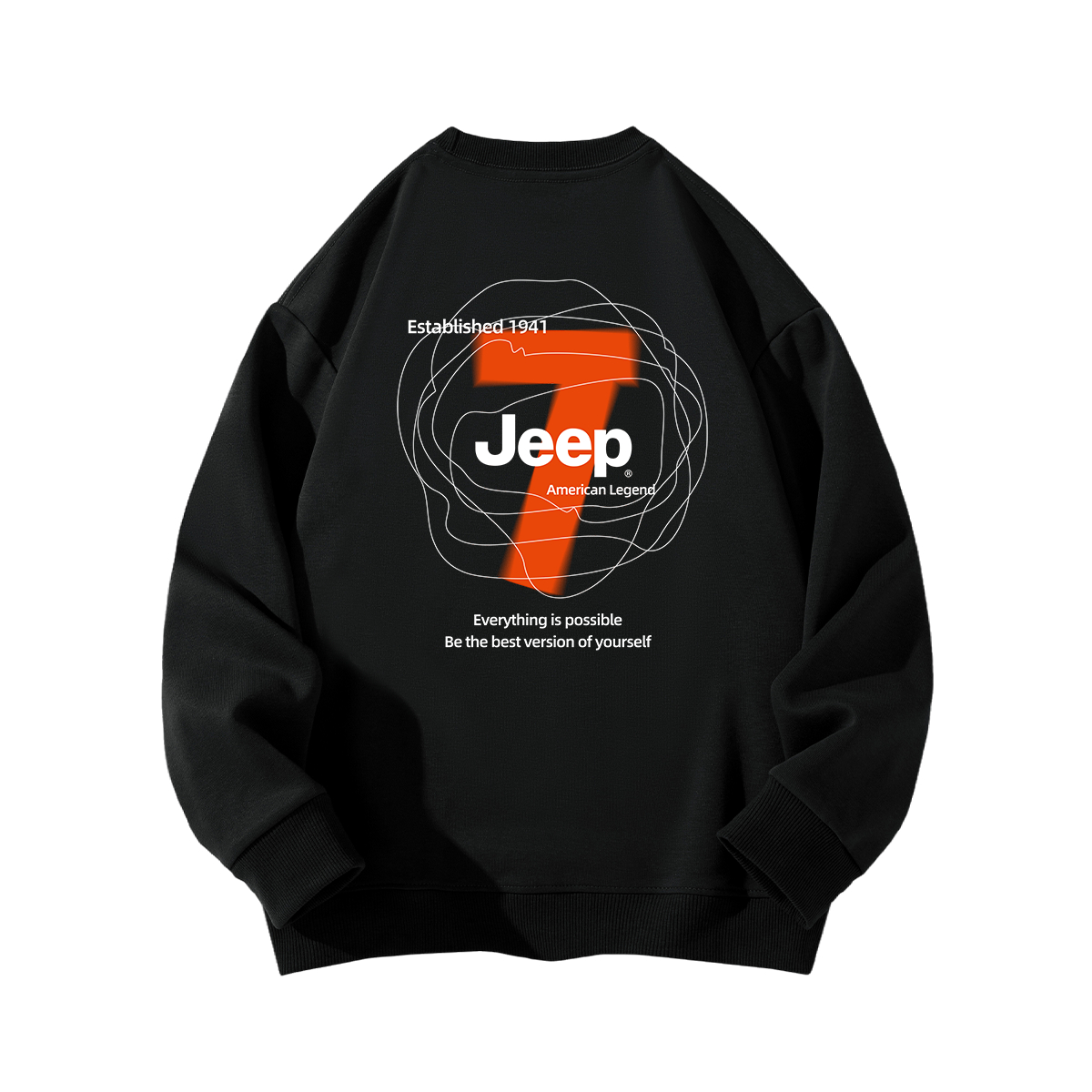 Детская толстовка Jeep, черный
Детская толстовка Jeep, черный