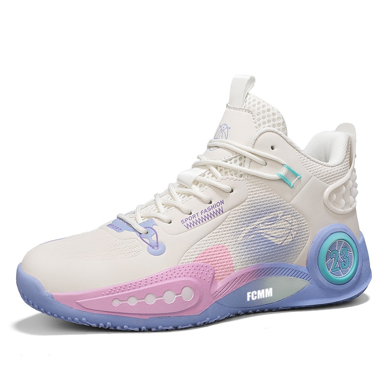 Противоскользящие и дышащие детские баскетбольные кроссовки FCMM, бежевый
Противоскользящие и дышащие детские баскетбольные кроссовки FCMM, бежевый