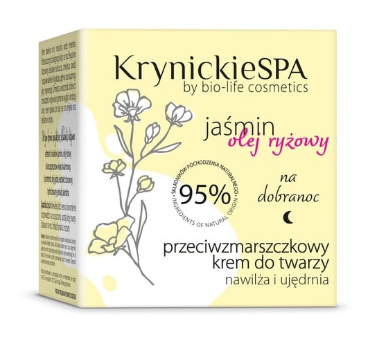 Крем Для Лица Против Морщин, Увлажняет И Укрепляет – Ночной, Krynickiespa
Крем Для Лица Против Морщин, Увлажняет И Укрепляет – Ночной, Krynickiespa