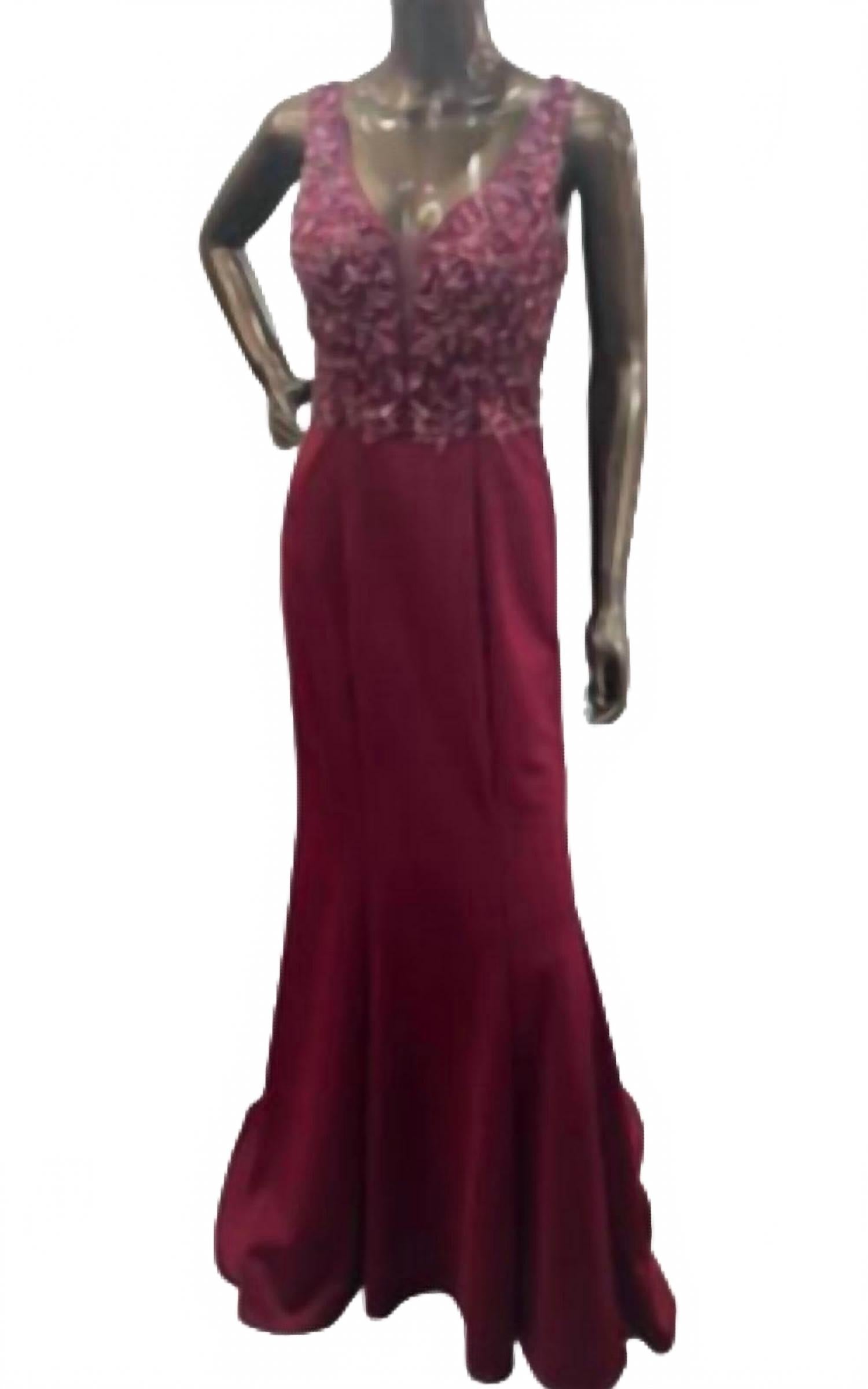 Лючи Лу Бисерный сетчатый корсаж платье в вишневом цвете Lucci Lu, Cherry
Лючи Лу Бисерный сетчатый корсаж платье в вишневом цвете Lucci Lu, Cherry