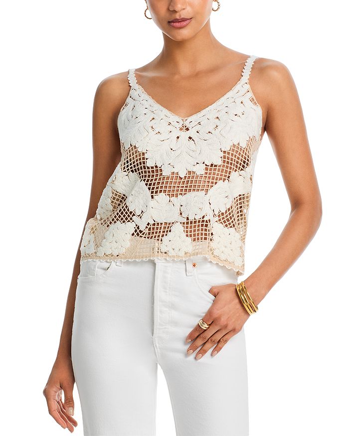 Кроп-топ с кружевной вязкой - Exclusive AQUA, слоновая кость/кремовый
Кроп-топ с кружевной вязкой - Exclusive AQUA, слоновая кость/кремовый