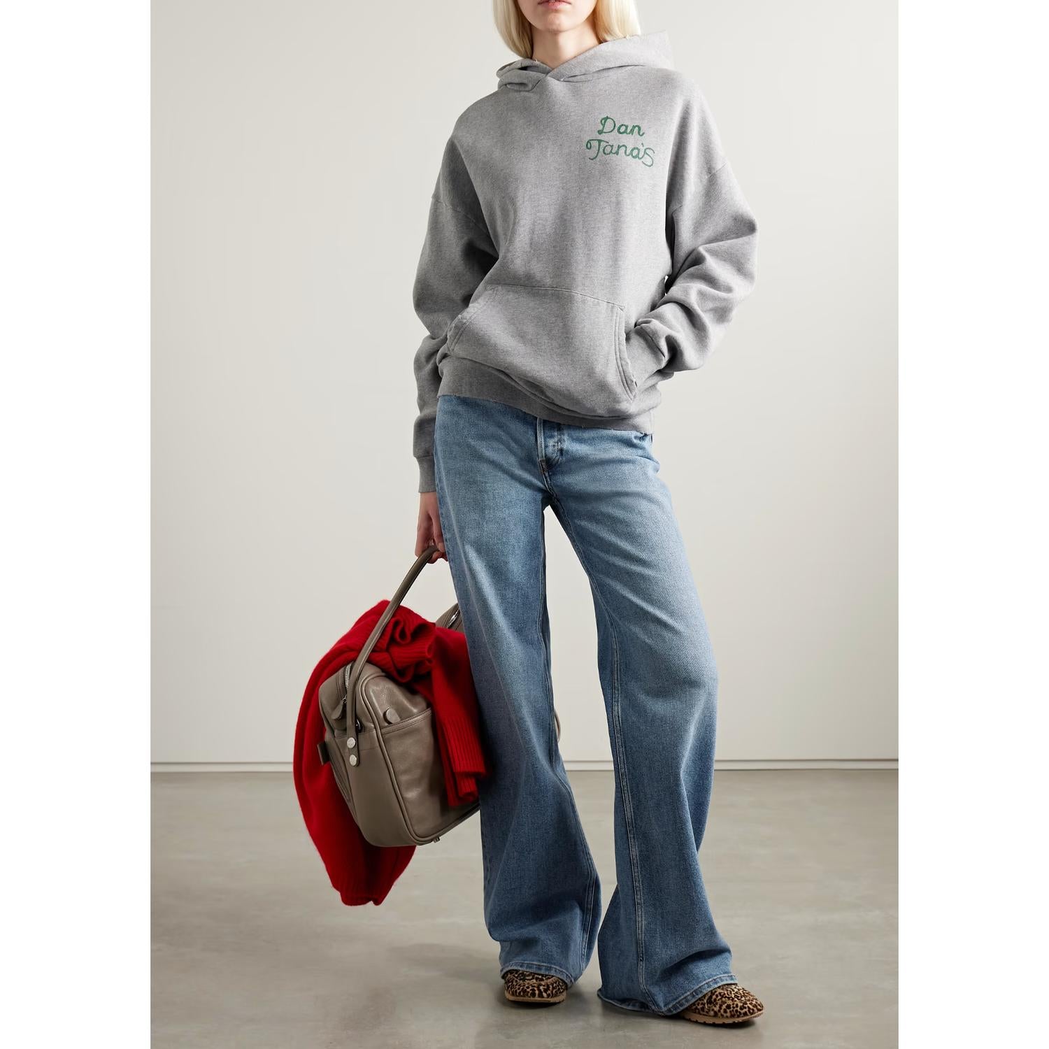 Современный худи Dan Tana House в сером меланже REDONE, серый
Современный худи Dan Tana House в сером меланже REDONE, серый