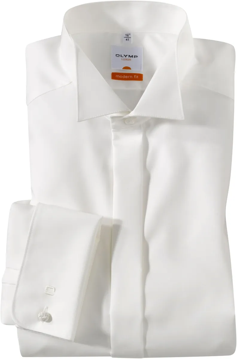 Рубашка под смокинг OLYMP "Luxor Modern Fit", бежевый
Рубашка под смокинг OLYMP "Luxor Modern Fit", бежевый