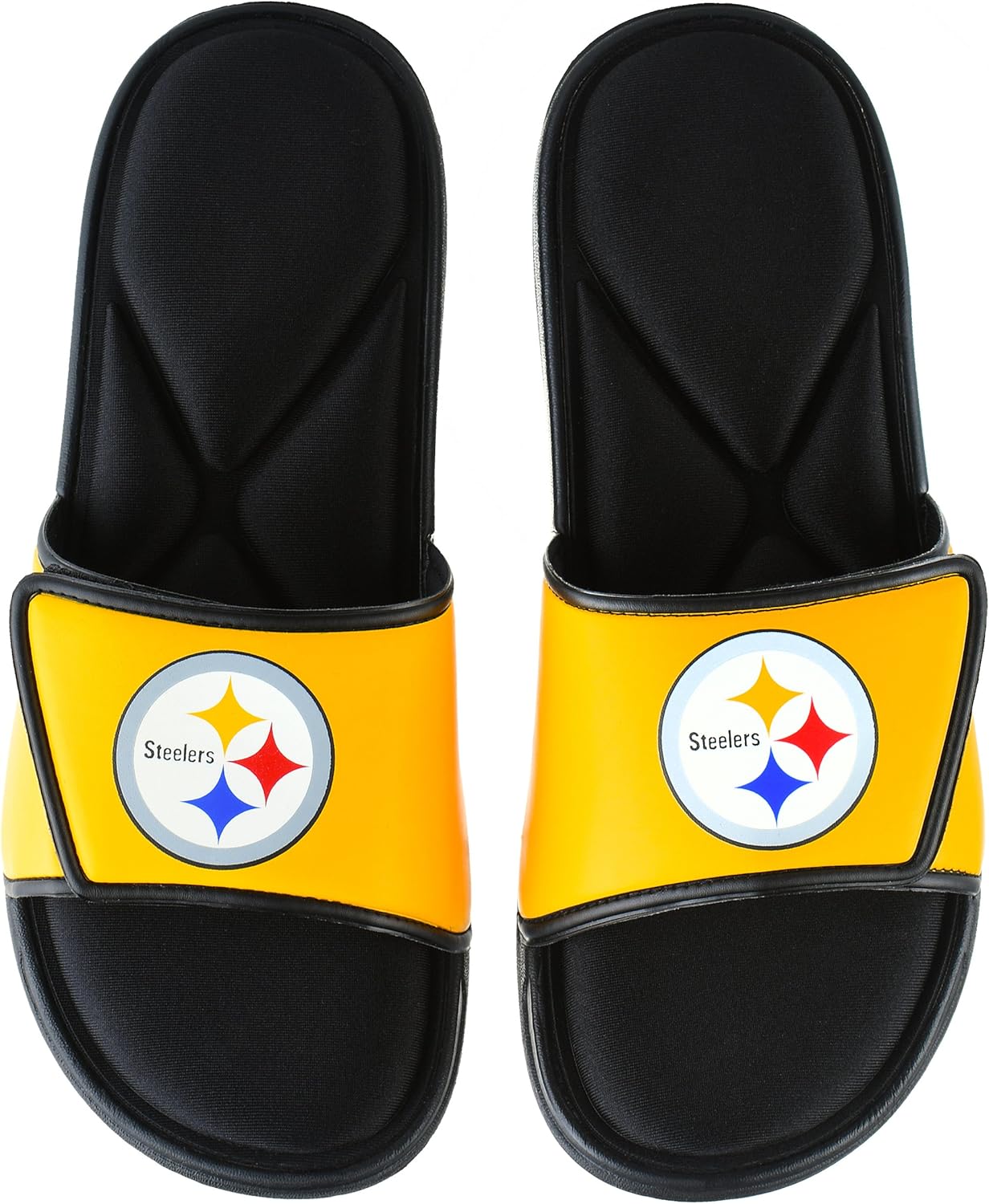 Сланцы для душа и пляжа FOCO с логотипом мужской команды NFL, 11-12 Foam Pittsburgh Steelers
Сланцы для душа и пляжа FOCO с логотипом мужской команды NFL, 11-12 Foam Pittsburgh Steelers