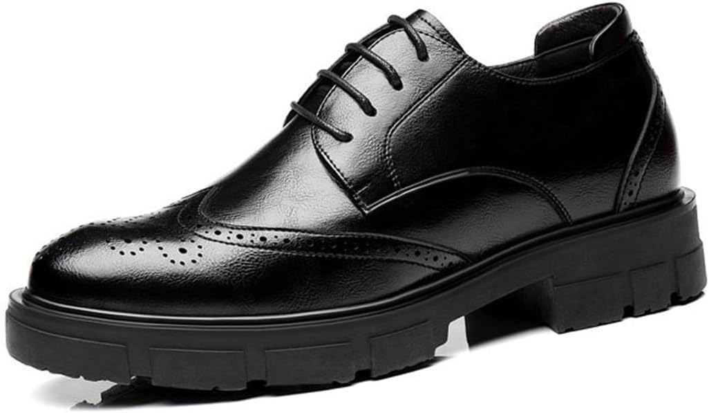 Мужские кожаные туфли VIBLiSS, невидимая прибавка в росте, броги, модные свадебные оксфорды, черный
Мужские кожаные туфли VIBLiSS, невидимая прибавка в росте, броги, модные свадебные оксфорды, черный