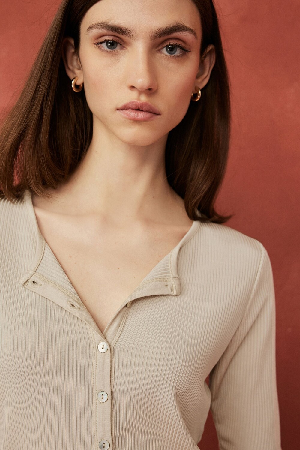 Футболка премиум-класса в рубчик с короткими рукавами и горловиной на пуговицах Next, экрю
Футболка премиум-класса в рубчик с короткими рукавами и горловиной на пуговицах Next, экрю