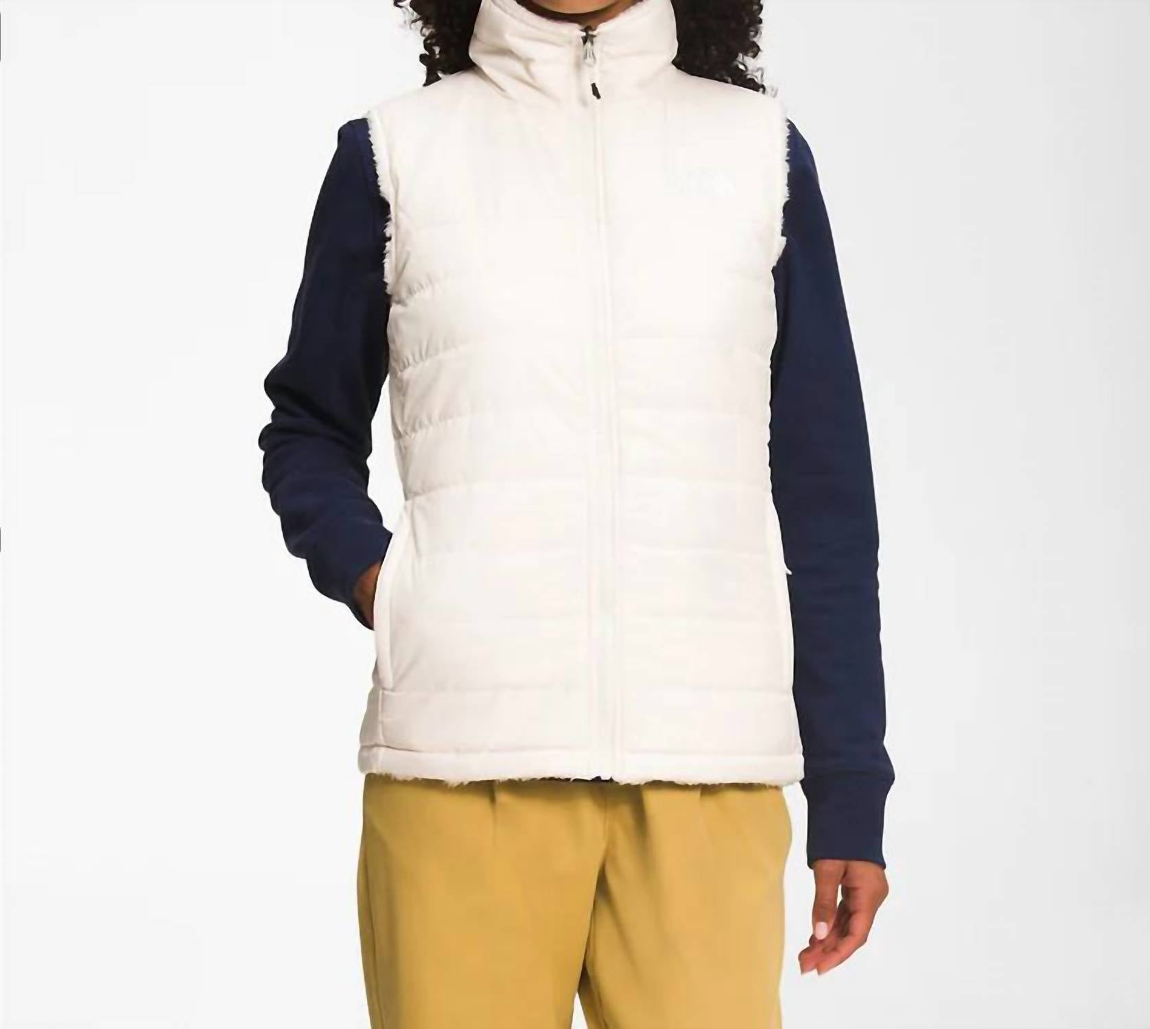 Женская утепленная двусторонняя жилетка Mossbud в цвете Gardenia White The North Face
Женская утепленная двусторонняя жилетка Mossbud в цвете Gardenia White The North Face