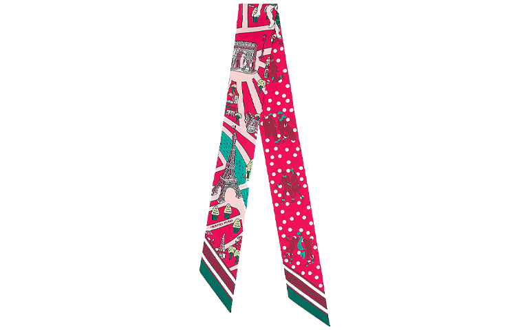 Шелковый платок женский фуксия HERMES
Шелковый платок женский фуксия HERMES