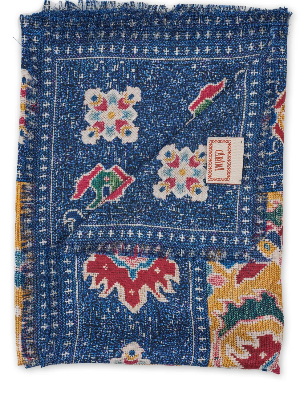 Шелковый платок Fiamma Cabana, синий
Шелковый платок Fiamma Cabana, синий