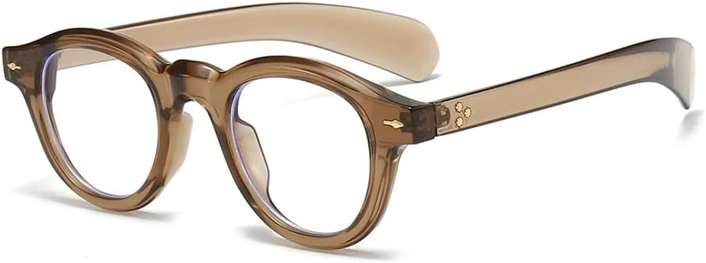 Солнцезащитные очки с защитой UV400 | Круглые линзы с цветными заклепками | Для женщин и мужчин, для занятий спортом на открытом воздухе и вождения (прозрачный цвет шампанского) DSVIGF, Champagne Clear
Солнцезащитные очки с защитой UV400 | Круглые линзы с цветными заклепками | Для женщин и мужчин, для занятий спортом на открытом воздухе и вождения (прозрачный цвет шампанского) DSVIGF, Champagne Clear