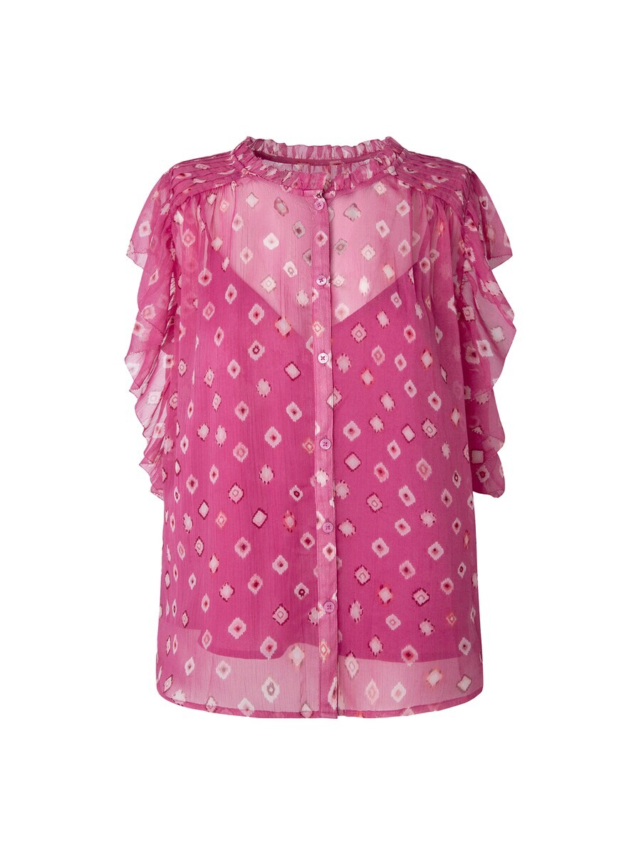 Блузка с коротким рукавом Pepe Jeans Blouse Marley, цвет rose/pastel pink/dark pink
Блузка с коротким рукавом Pepe Jeans Blouse Marley, цвет rose/pastel pink/dark pink