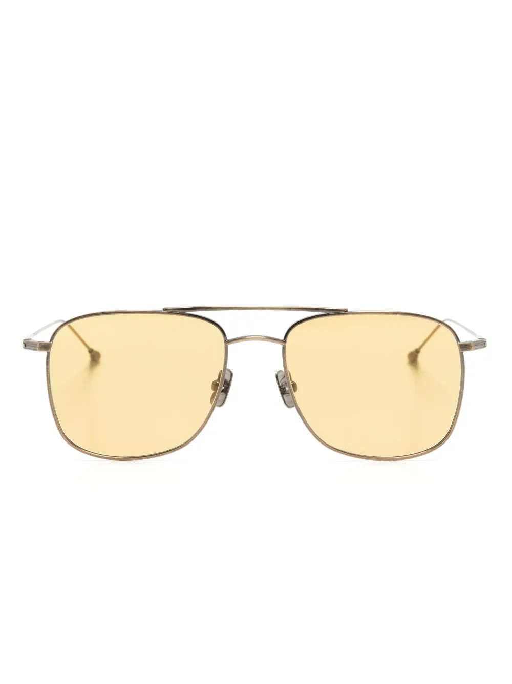 Солнцезащитные очки-пилоты Michel Peter & May Walk, золотой
Солнцезащитные очки-пилоты Michel Peter & May Walk, золотой