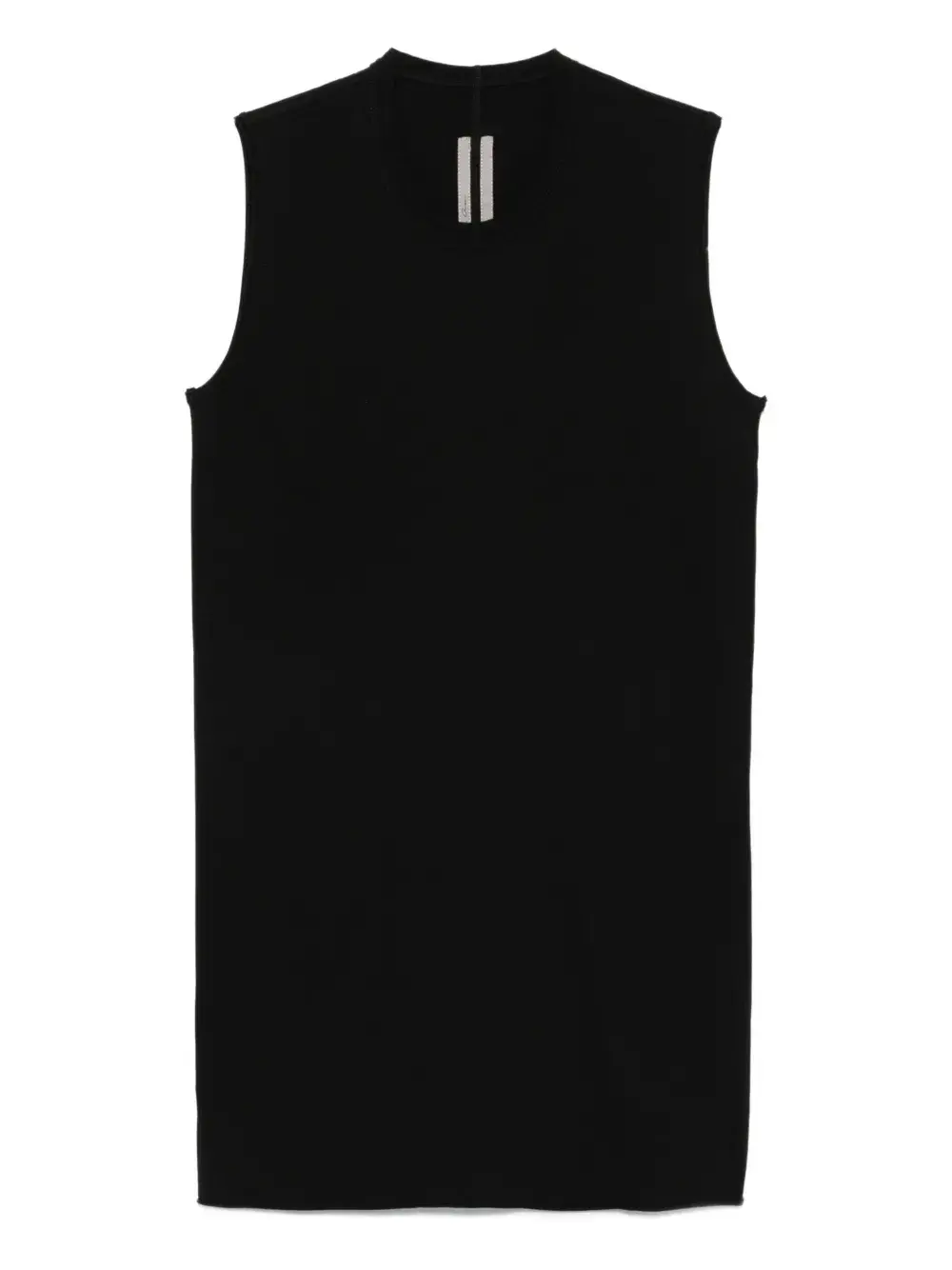 Топ без рукавов с круглым вырезом Rick Owens, черный
Топ без рукавов с круглым вырезом Rick Owens, черный