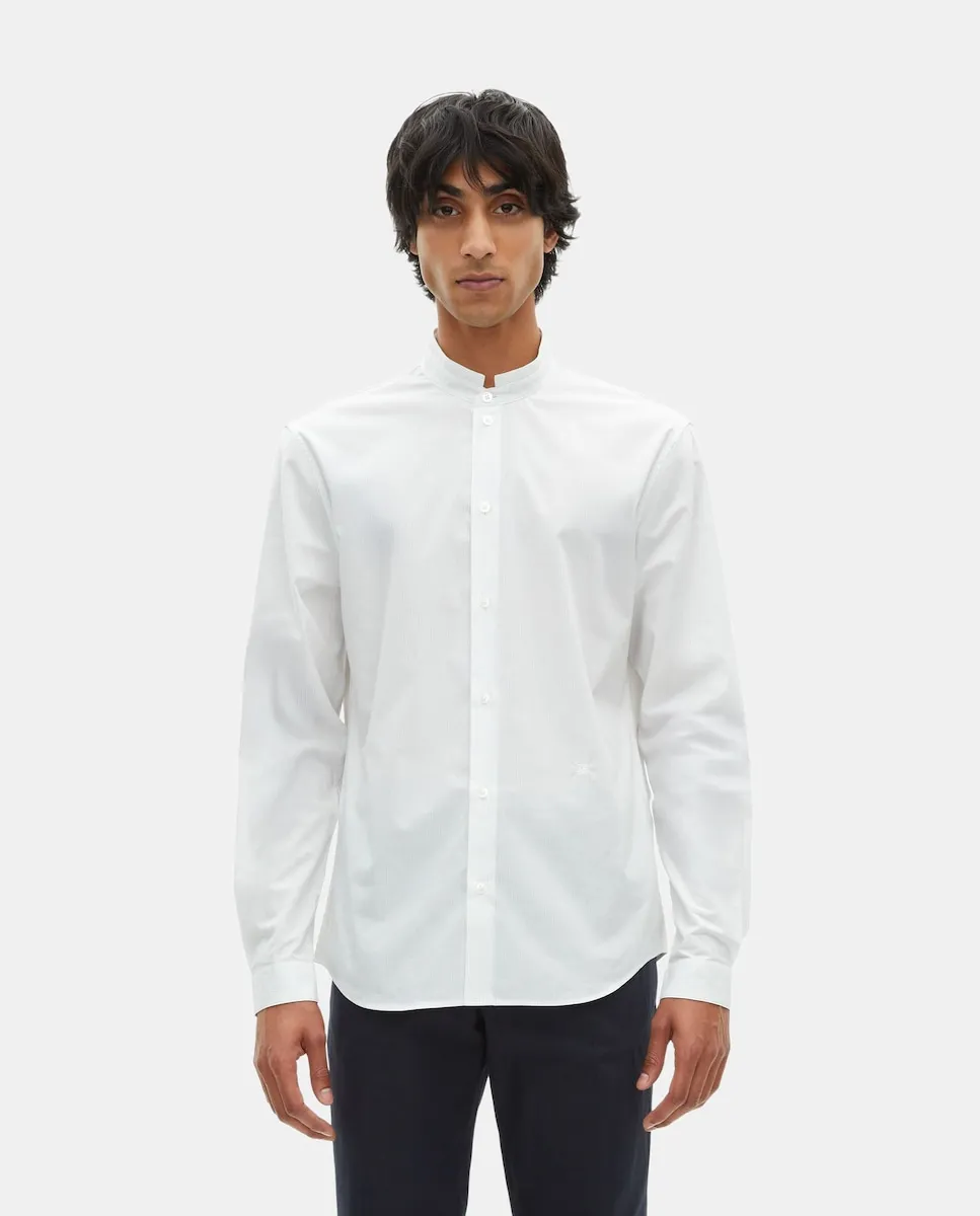 Мужская классическая рубашка с воротником офицерского типа The Kooples, белый
Мужская классическая рубашка с воротником офицерского типа The Kooples, белый