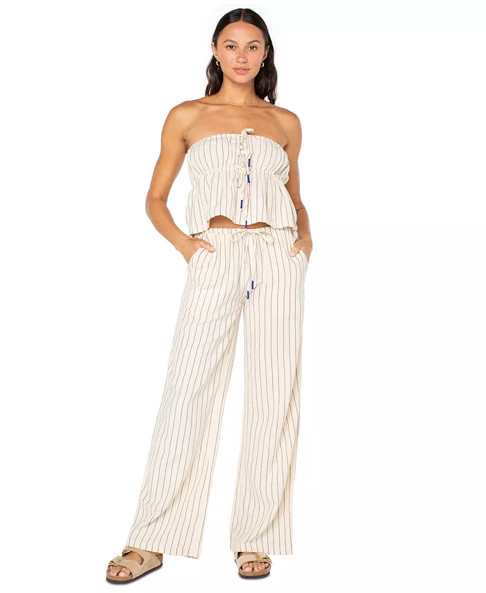 Полосатые широкие брюки Iyla для юниоров Roxy, коричневый/бежевый
Полосатые широкие брюки Iyla для юниоров Roxy, коричневый/бежевый