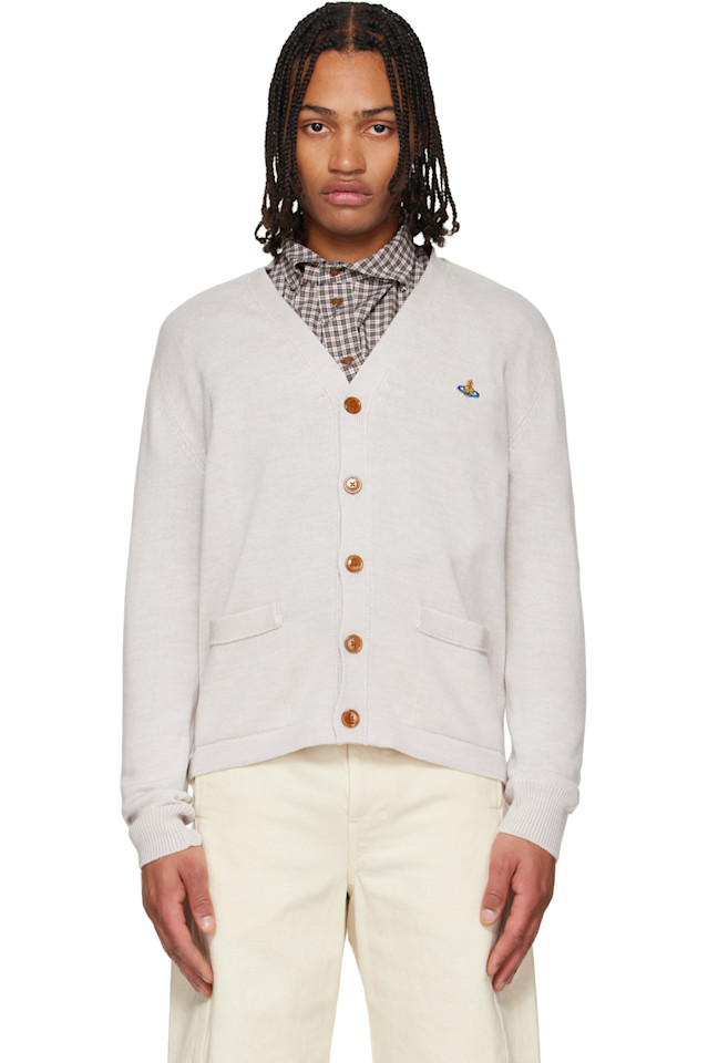 Vivienne Westwood Серый кардиган Алекс
Vivienne Westwood Серый кардиган Алекс