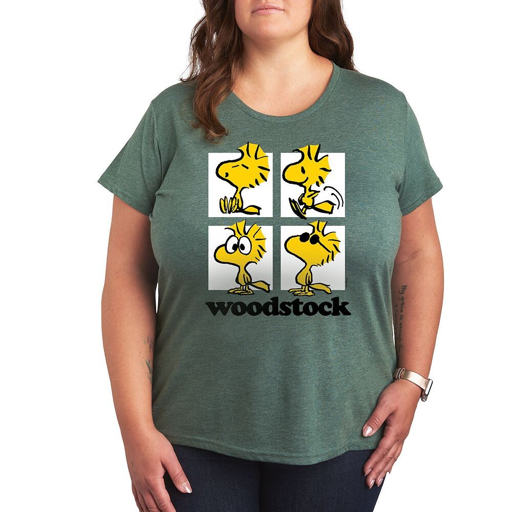 Футболка Plus Peanuts Woodstock Grid с рисунком Licensed Character, цвет Heather Green
Футболка Plus Peanuts Woodstock Grid с рисунком Licensed Character, цвет Heather Green