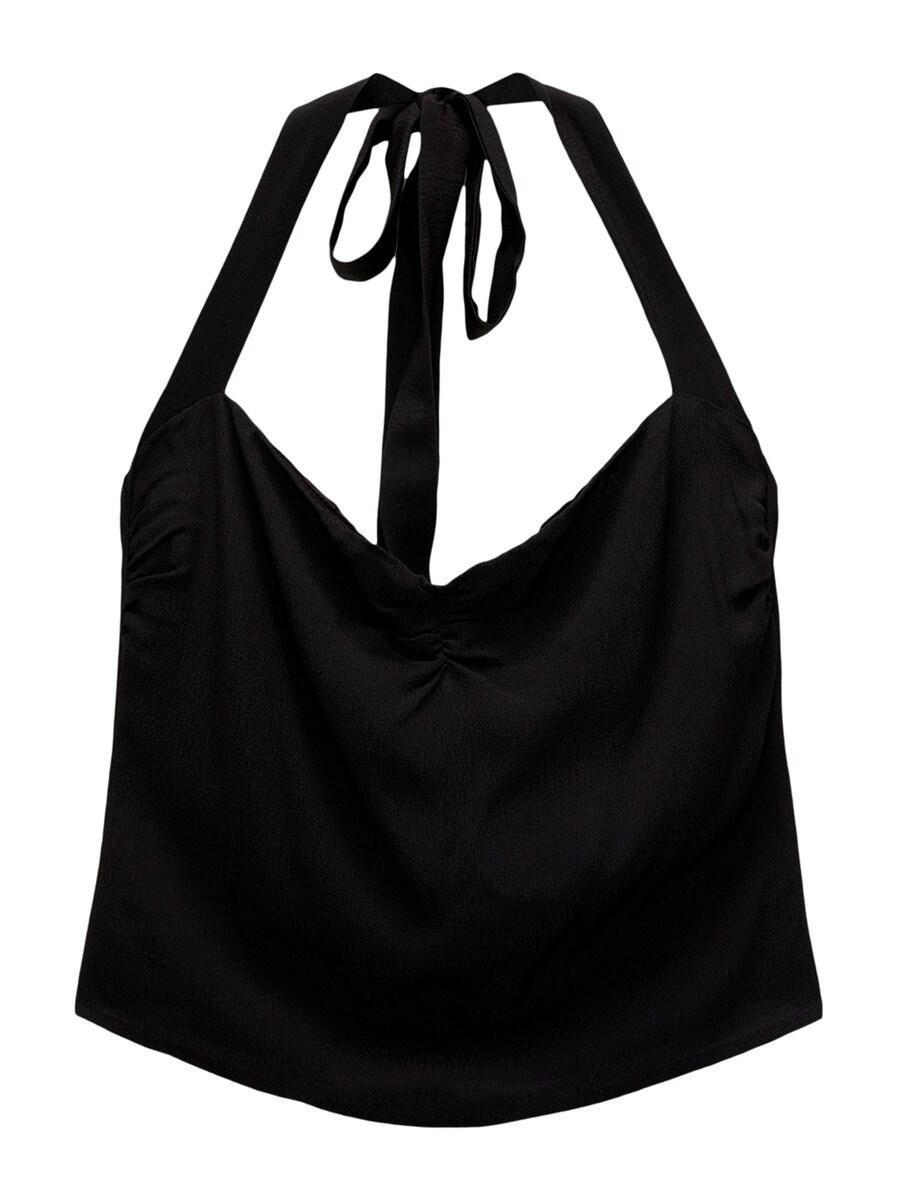 Топ Pull&Bear, черный
Топ Pull&Bear, черный