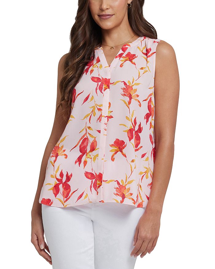 Блузка без рукавов со складками на спине NYDJ, красный
Блузка без рукавов со складками на спине NYDJ, красный