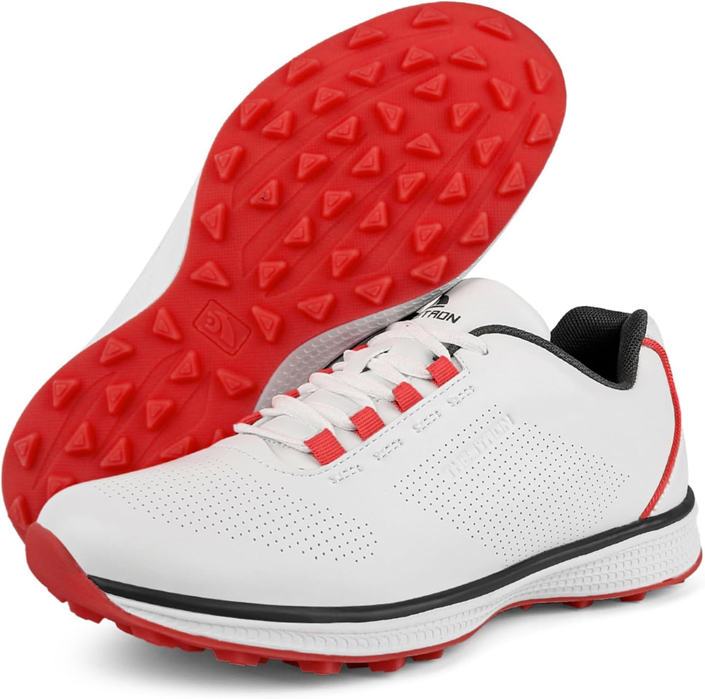 Профессиональные мужские кроссовки для гольфа Sipkeless, легкая обувь для ходьбы Zakey, белый/красный
Профессиональные мужские кроссовки для гольфа Sipkeless, легкая обувь для ходьбы Zakey, белый/красный