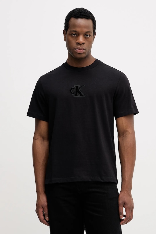 Хлопковая футболка Calvin Klein Jeans, черный
Хлопковая футболка Calvin Klein Jeans, черный