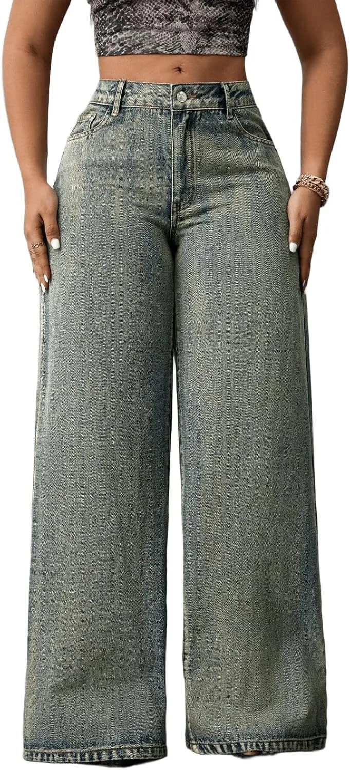 Джинсы женские High Waisted Wide Leg Djeanxa
Джинсы женские High Waisted Wide Leg Djeanxa