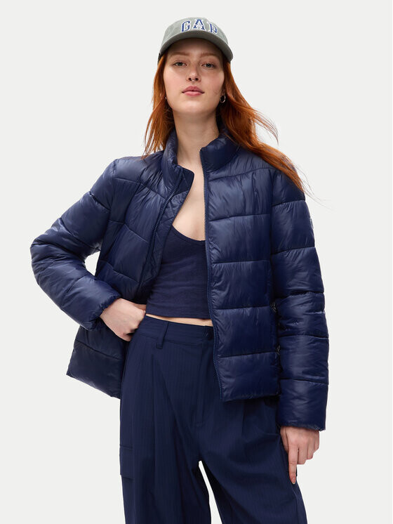 Пуховик стандартного кроя Gap, синий
Пуховик стандартного кроя Gap, синий