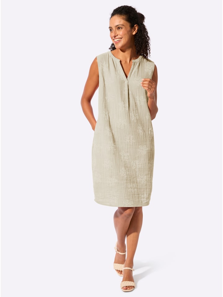 WITT WEIDEN Хлопковое платье песочно-бежевого цвета
WITT WEIDEN Хлопковое платье песочно-бежевого цвета