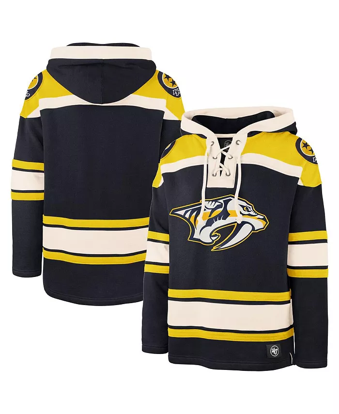 Мужской синий худи Nashville Predators Superior Lacer на шнурках '47 Brand
Мужской синий худи Nashville Predators Superior Lacer на шнурках '47 Brand