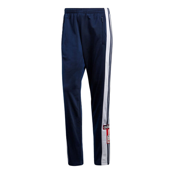 Брюки originals side button athleisure casual sports pants navy blue Adidas, синий 
Брюки originals side button athleisure casual sports pants navy blue Adidas, синий
