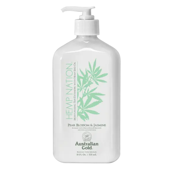Крем для тела после загара с ароматом цветков груши и жасмина, 535 мл Australian Gold Hemp nation
Крем для тела после загара с ароматом цветков груши и жасмина, 535 мл Australian Gold Hemp nation