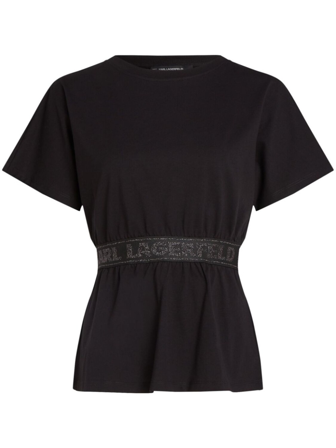 Футболка с блестками и логотипом Karl Lagerfeld, черный
Футболка с блестками и логотипом Karl Lagerfeld, черный