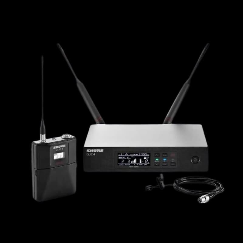 Беспроводная петличная микрофонная система Shure QLXD14 / 93-H50
Беспроводная петличная микрофонная система Shure QLXD14 / 93-H50