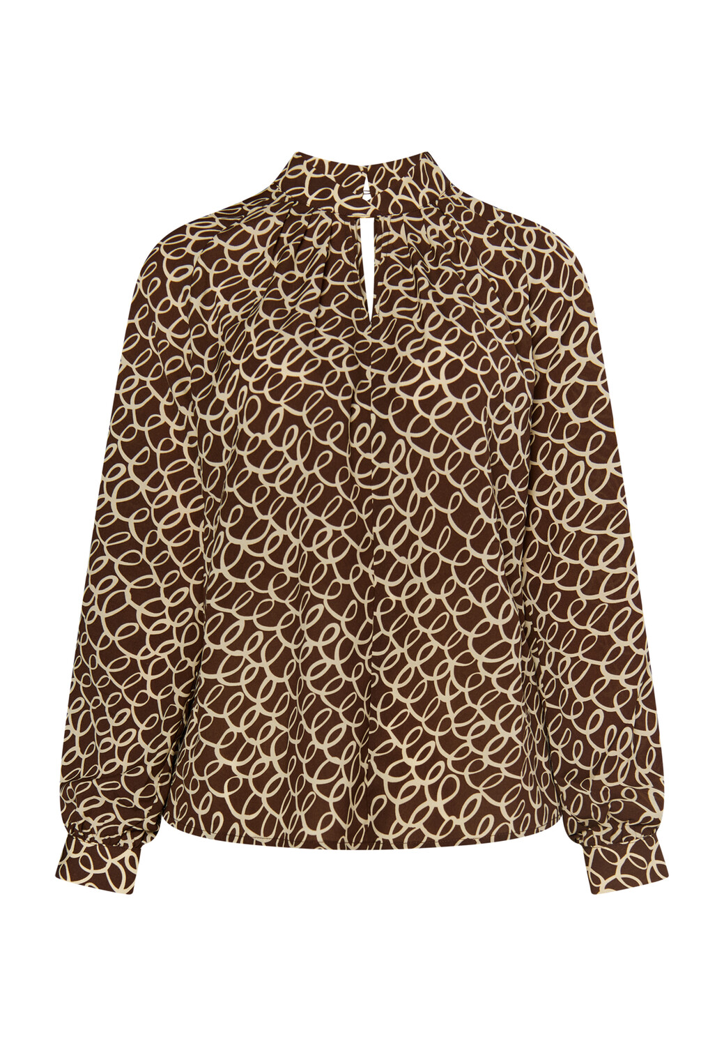 Блуза DreiMaster Langarm, цвет Braun Beige 
Блуза DreiMaster Langarm, цвет Braun Beige