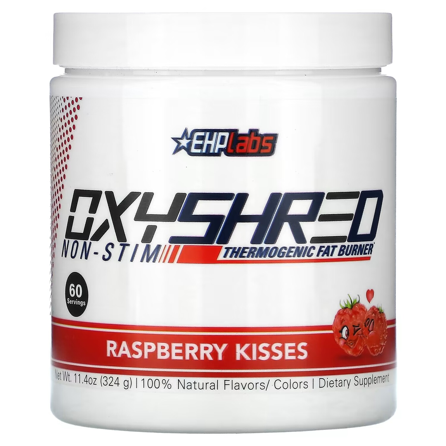 Сжигатель жира нестимулирующий термогенный EHPlabs OxyShred малиновые поцелуи, 324 г
Сжигатель жира нестимулирующий термогенный EHPlabs OxyShred малиновые поцелуи, 324 г