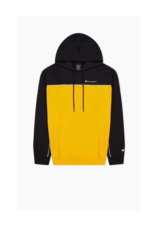 Толстовка с капюшоном из флиса с цветными блоками Champion, черный
Толстовка с капюшоном из флиса с цветными блоками Champion, черный