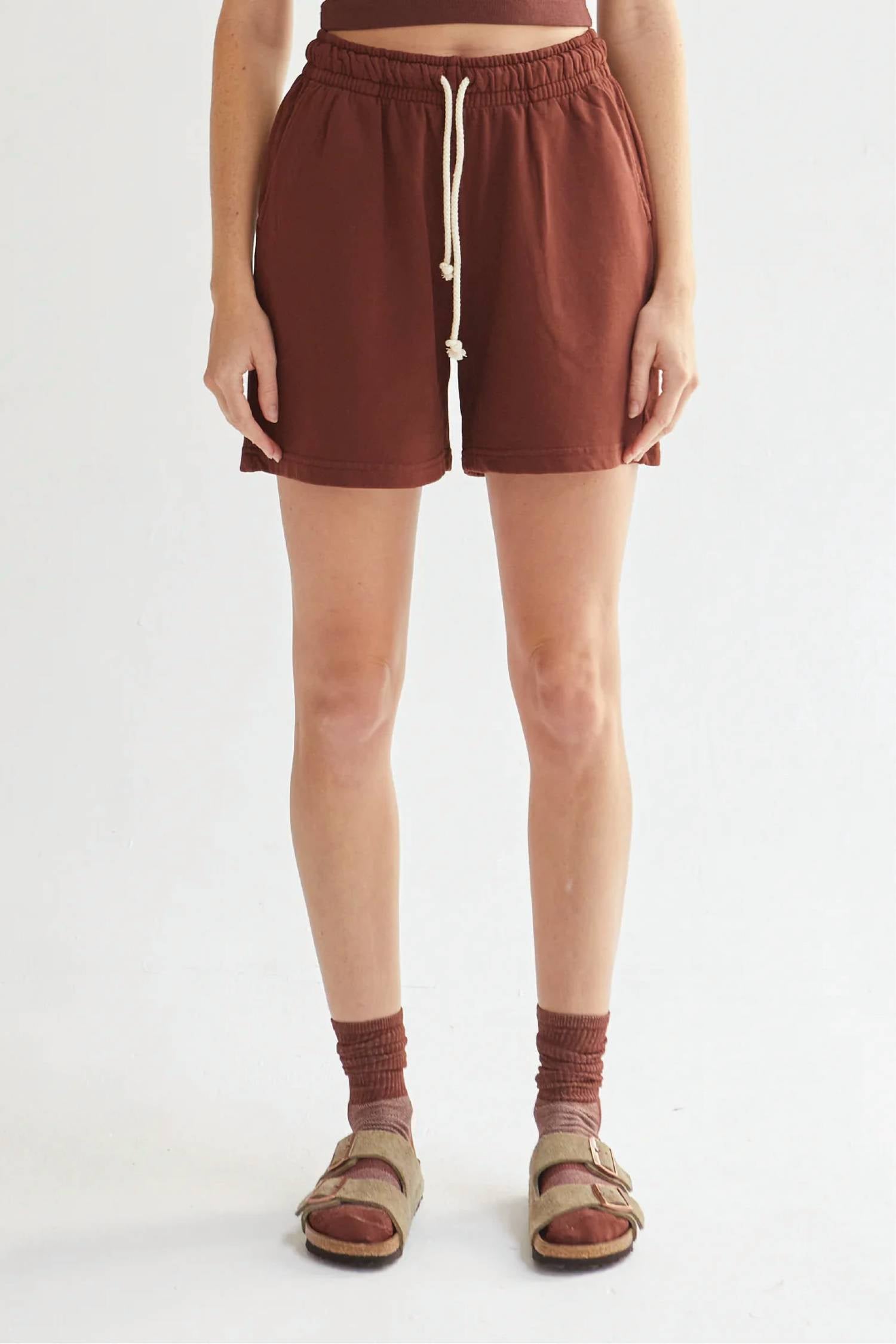 Шорты женские Asher, бордовый 
Шорты женские Asher, бордовый