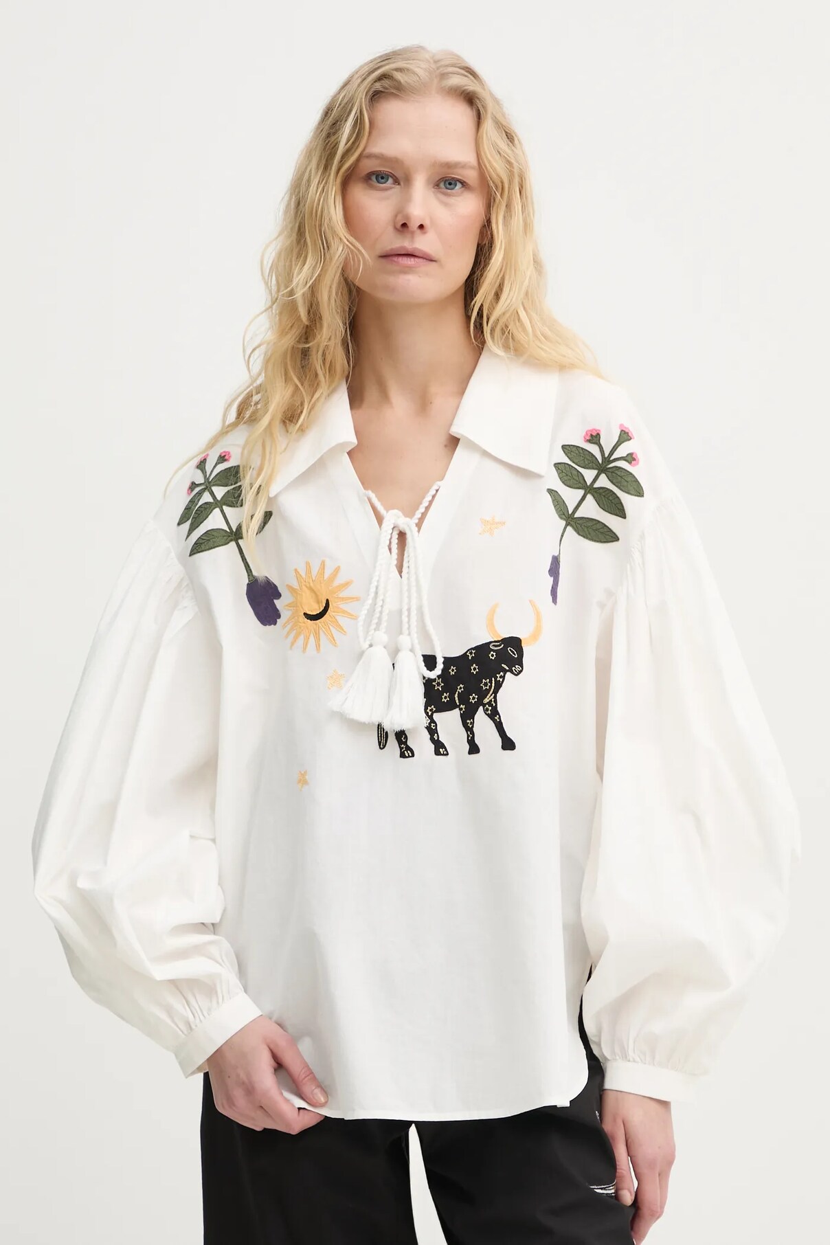 Хлопковая блузка The Sleeper, бежевый
Хлопковая блузка The Sleeper, бежевый