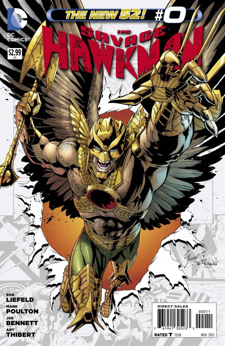 Savage Hawkman #0 "Discover Hawkman's Connection to Thanagar and Why He Came to Earth" (DC COMICS)
Savage Hawkman #0 "Discover Hawkman's Connection to Thanagar and Why He Came to Earth" (DC COMICS)