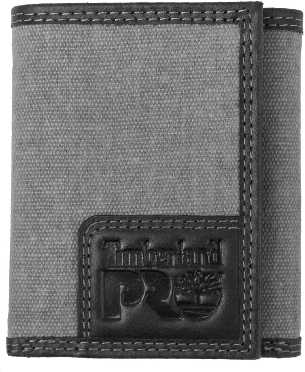 Timberland PRO мужской кожаный холщовый RFID кошелек-тройник с застежкой-молнией, Charcoal
Timberland PRO мужской кожаный холщовый RFID кошелек-тройник с застежкой-молнией, Charcoal