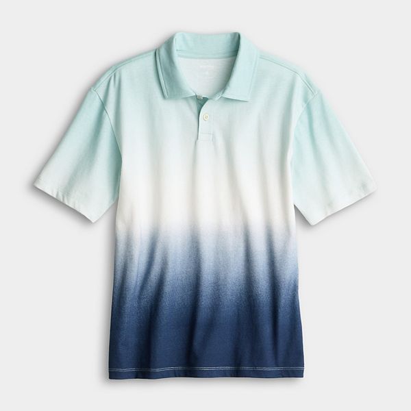 Мальчиковый футболка-поло relaxed fashion, размеры 8-20 regular и husky Sonoma Goods For Life, Gradient Blue
Мальчиковый футболка-поло relaxed fashion, размеры 8-20 regular и husky Sonoma Goods For Life, Gradient Blue