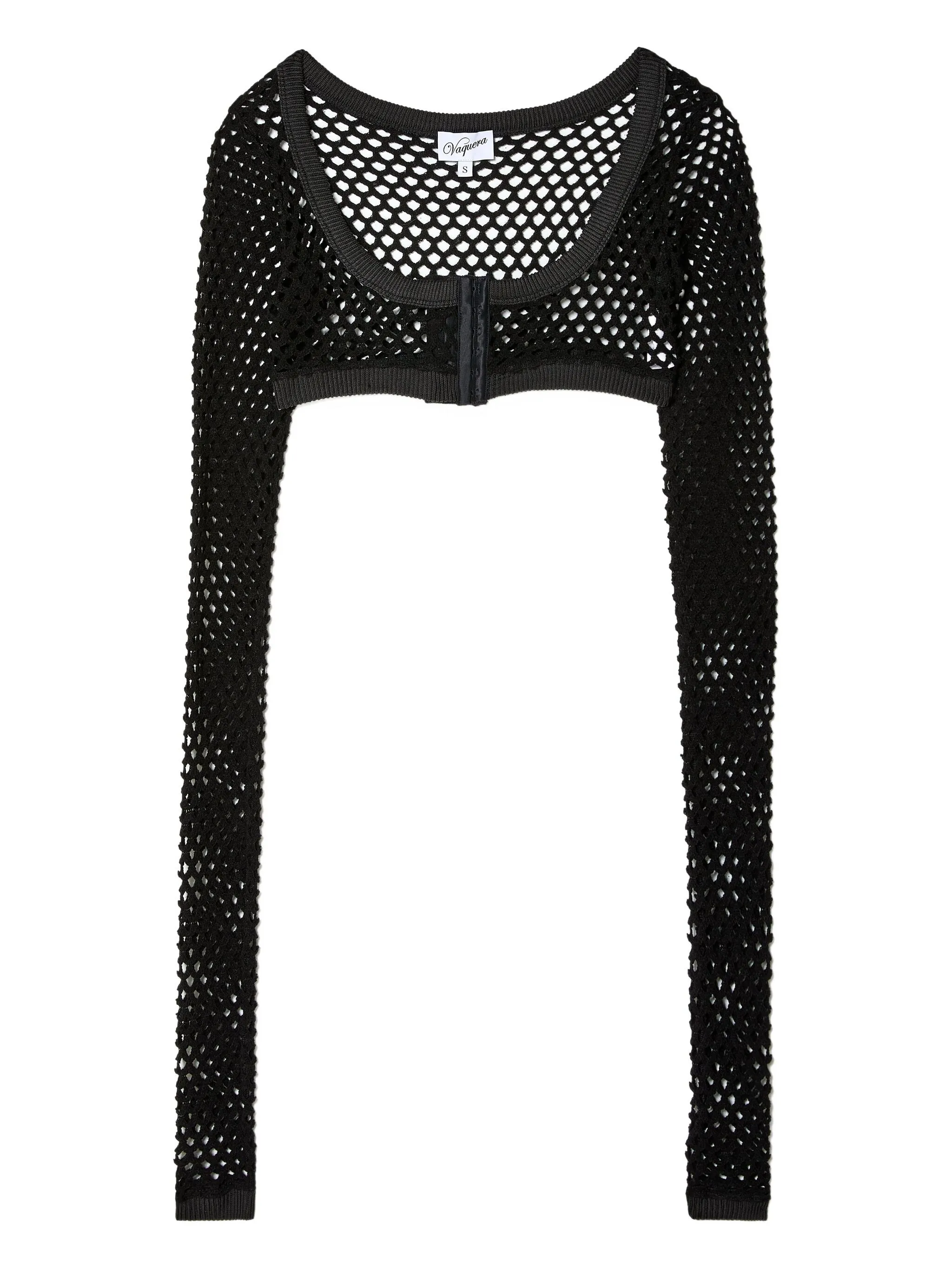 Сетчатый кардиган Vaquera, черный
Сетчатый кардиган Vaquera, черный