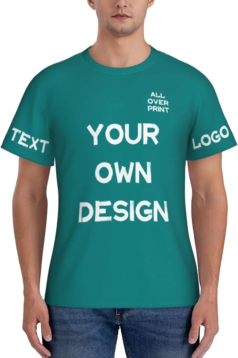 Футболка с принтом Custom Shirt с логотипом и текстом
Футболка с принтом Custom Shirt с логотипом и текстом