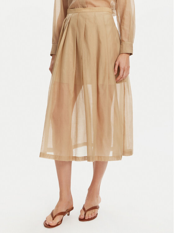 Трапециевидная юбка стандартный крой Cubano 2513101015 Marella, бежевый
Трапециевидная юбка стандартный крой Cubano 2513101015 Marella, бежевый