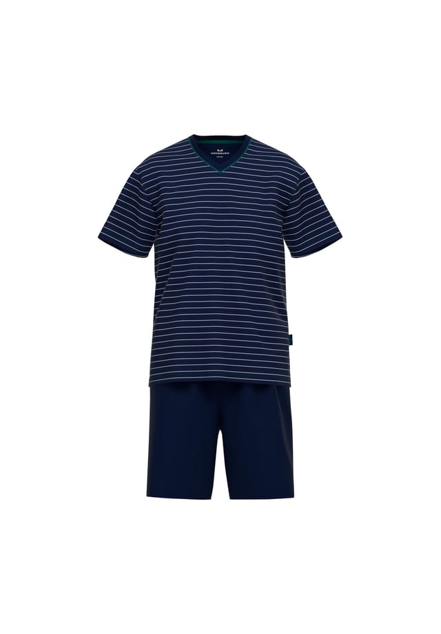 Пижамный комплект - короткая полоска клима-актив GöTzburg, синий
Пижамный комплект - короткая полоска клима-актив GöTzburg, синий
