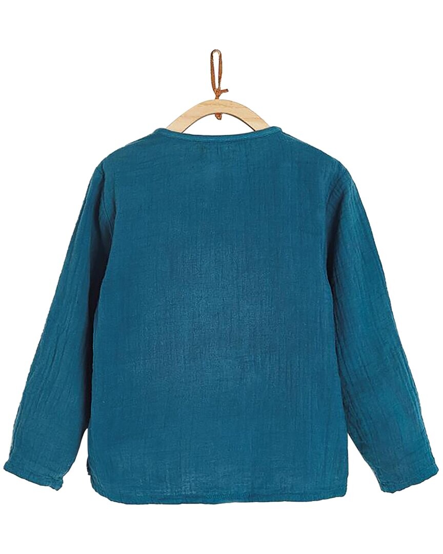 babycottons Рубашка с воротником-стойкой Paradise, синий
babycottons Рубашка с воротником-стойкой Paradise, синий