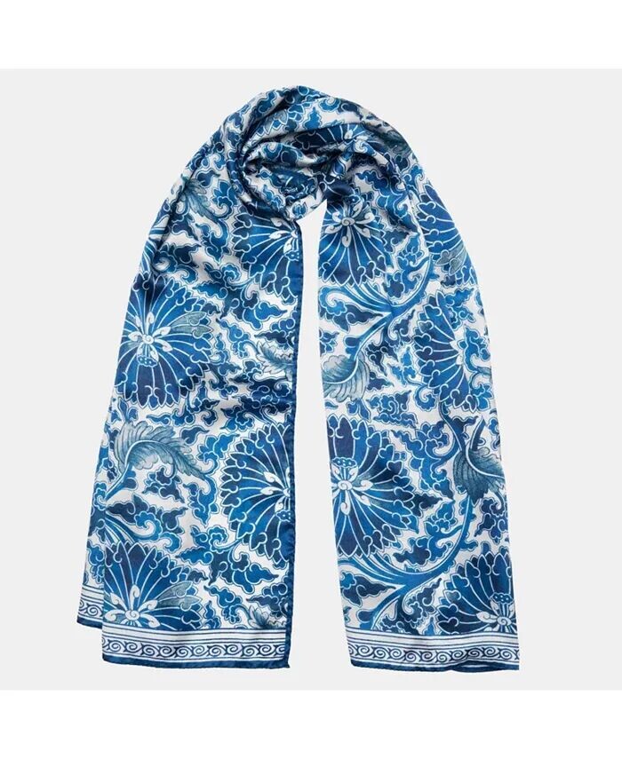 Rosalba — длинный атласный шелковый шарф для женщин Elizabetta, синий
Rosalba — длинный атласный шелковый шарф для женщин Elizabetta, синий