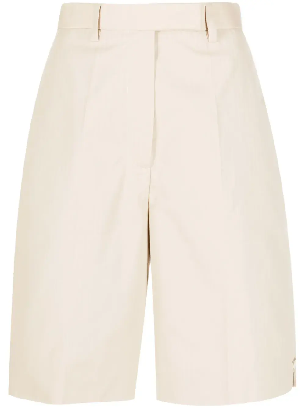 Шорты строгого кроя с завышенной талией THOM BROWNE, нейтральный
Шорты строгого кроя с завышенной талией THOM BROWNE, нейтральный