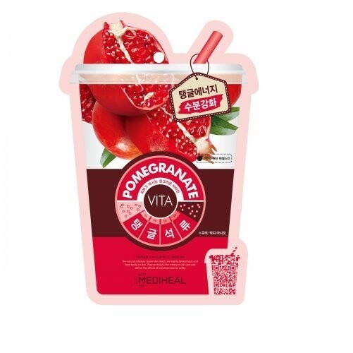 Маска с гранатом, 20 мл Mediheal, Vita
Маска с гранатом, 20 мл Mediheal, Vita