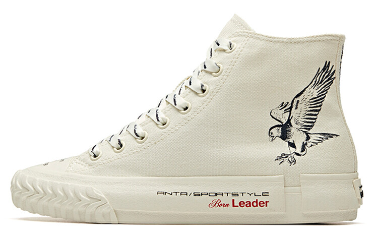 X Robert Geller Designer Cotitle Коллекция Canvas Shoes Women's High-top White/Black Anta
X Robert Geller Designer Cotitle Коллекция Canvas Shoes Women's High-top White/Black Anta